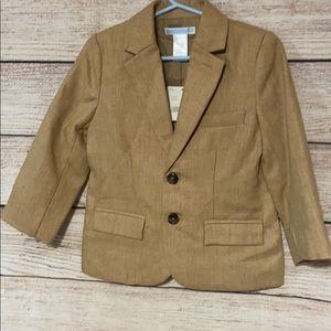 NWT Janie and Jack blazer for boy size 3 m